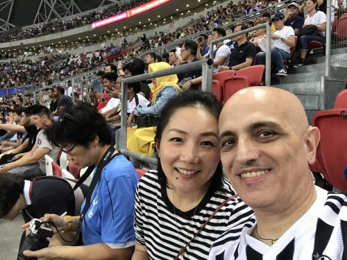 Juventus vs Tottenham, friendly game at Singapore by Vito Donatiello blog