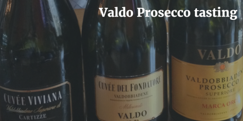 Valdo Prosecco tasting @ vito donatiello blog